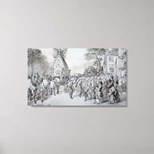 Maifeiertag bei Bowdon, Cheshire Leinwanddruck