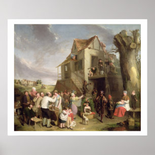 Maifeiertag, c.1811-12 (Öl auf Leinwand) Poster