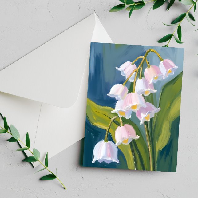 Maiglöckchen | Blumen Aquarellkarte (Von Creator hochgeladen)