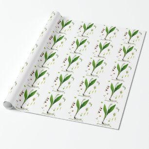 Maiglöckchen Geschenkpapier
