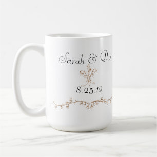 Maiglöckchen-Hochzeit Tasse