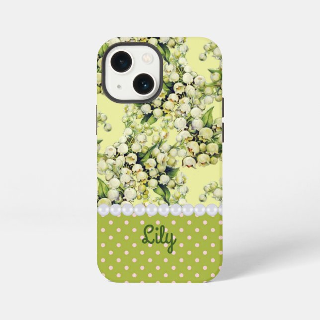 Maiglöckchen iPhone Hülle (Rückseite)