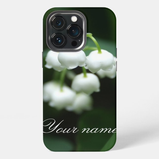 Maiglöckchen iPhone Hülle (Hinten)