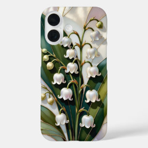 Maiglöckchen iPhone-Hülle Elegantes Botanisches Mo iPhone 16 Hülle