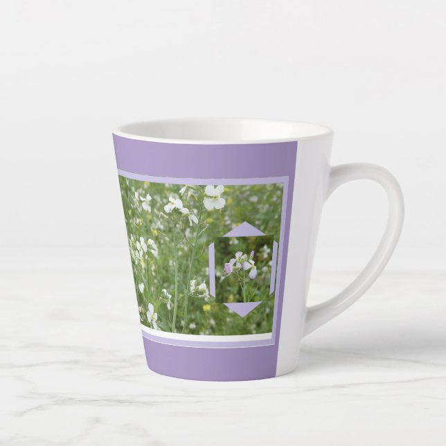 Maiglöckchen-Latte-Tasse Milchtasse (Rechts)
