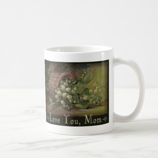 Maiglöckchen-Mutter-Tasse Tasse (Rechts)