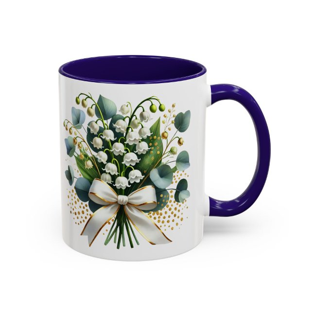 Maiglöckchen-Tasse Blumengeschenk Elegant Tasse (Von Creator hochgeladen)
