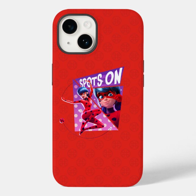 Maikäfer | Felder auf Lila Grafik Case-Mate iPhone Hülle (Rückseite)