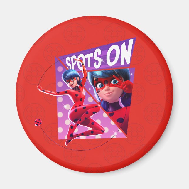 Maikäfer | Felder auf Lila Grafik Magnet (Vorne)