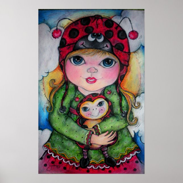 Maikäfer! Maikäfer! Poster! U Wählen Sie Größe Poster (Vorne)