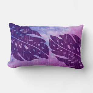 Maikai Hawaiian Monstera Blatt Tie-Dye Mischung Lendenkissen