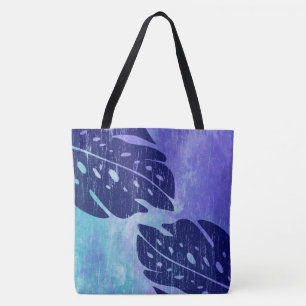 Maikai Hawaiian Monstera Leaf Tie-Dye Strandtasche