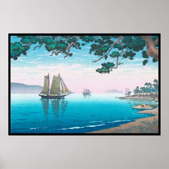 Maiko Beach Tsuchiya Koitsu Wasserscape shanga Poster (Vorne)