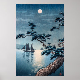 Maiko Beach von Tsuchiya Koitsu Poster