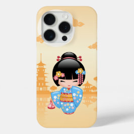 Maiko Kokeshi Doll - Niedliches japanisches Geisha Case-Mate iPhone Hülle