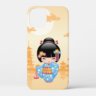 Maiko Kokeshi Doll - Niedliches japanisches Geisha Case-Mate iPhone Hülle