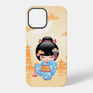 Maiko Kokeshi-Puppe - Süßes japanisches Geisha-Mäd iPhone 12 Pro Hülle