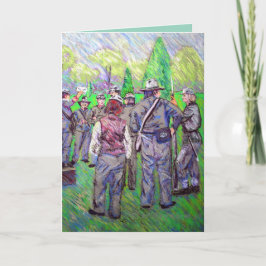 Mail-Anruf für Soldaten des Zivilen Krieges Camp #