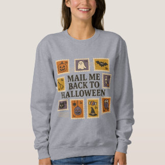 Mail Me Back to Halloween Shirt - Retro Postage