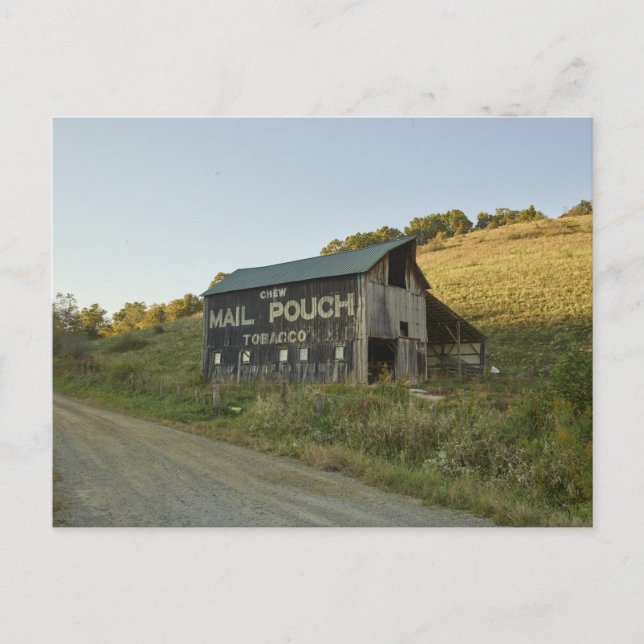 Mail Pouch Barn in Stark Landkreis, Ohio Postkarte (Vorderseite)