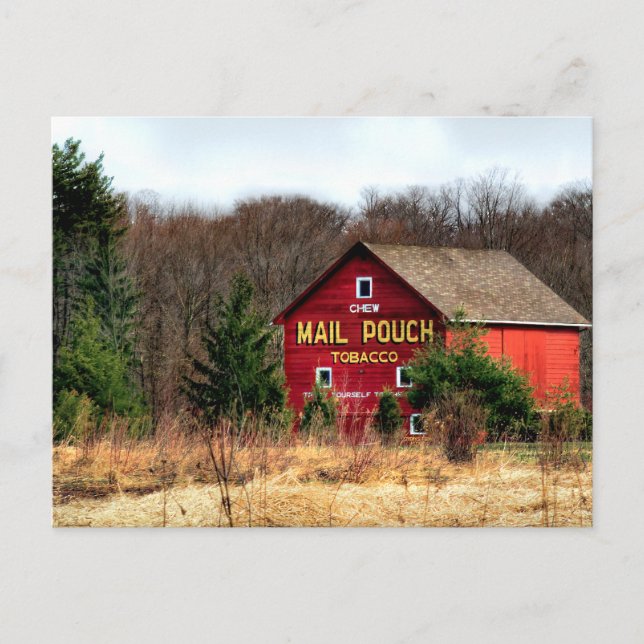 Mail Pouch Barn Postkarte (Vorderseite)