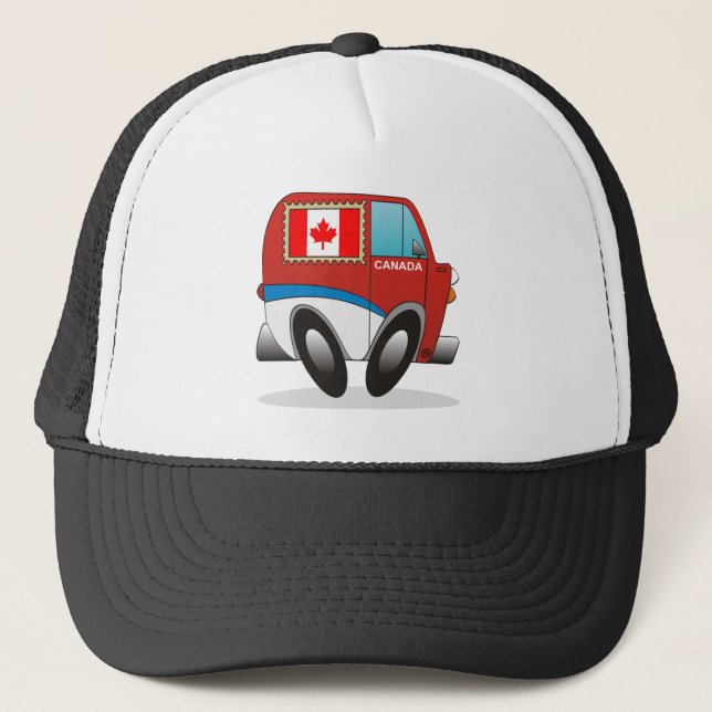 Mail Truck Kanada Truckerkappe (Vorderseite)