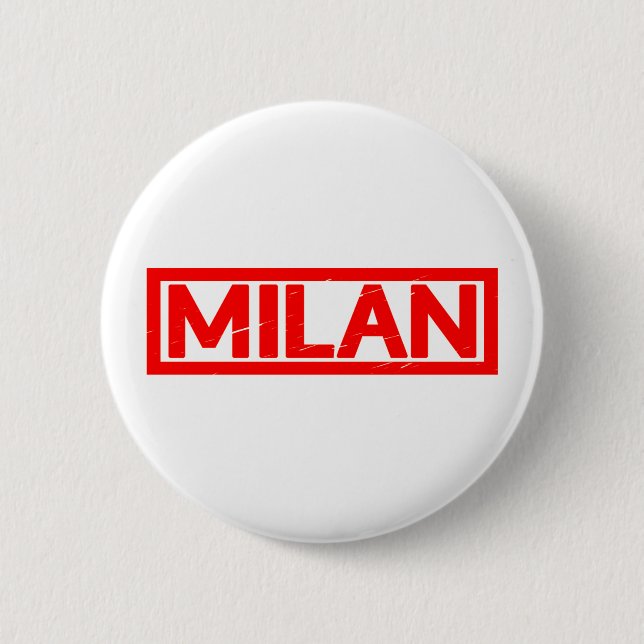 Mailand Briefmarke Button (Vorderseite)