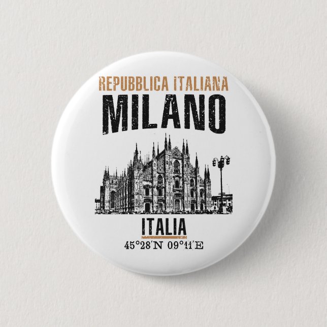 Mailand Button (Vorderseite)