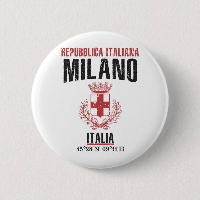Mailand Button (Vorderseite)