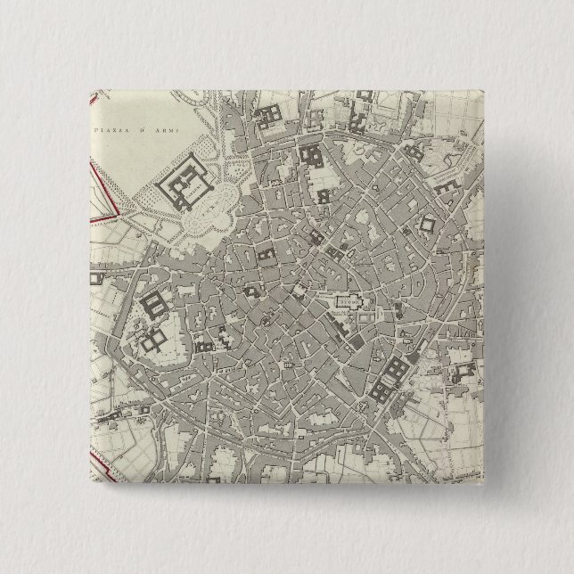 Mailand Button (Vorderseite)