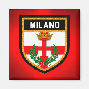 Mailand-Flagge Magnet