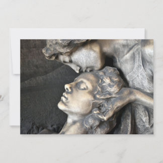 Mailand Friedhof Statue