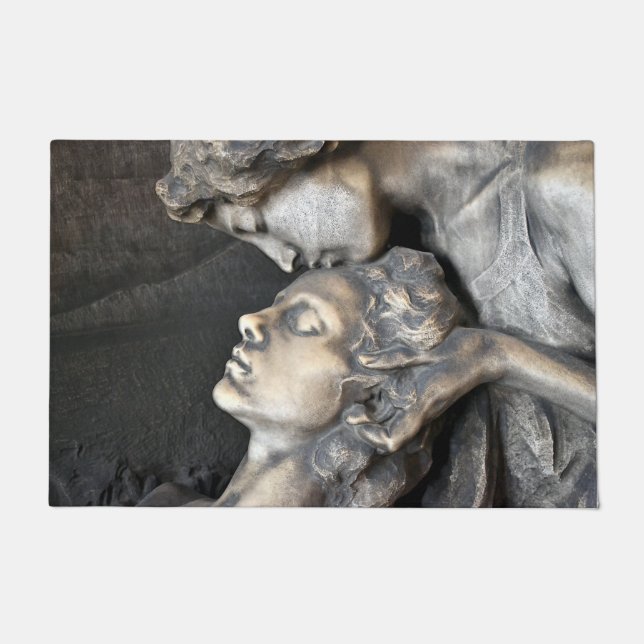 Mailand Friedhof Statue Floor Mat Fußmatte (Vorderseite)