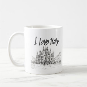 Mailand, Italien, Bicchiere Tasse