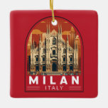 Mailand Italien Duomo di Milano Kunst, Dichtung un Keramikornament<br><div class="desc">Mailänder Vektorgrafik Design. Mailand,  eine Metropole in Italiens nördlicher Lombardei,  ist eine globale Hauptstadt von Mode und Design.</div>