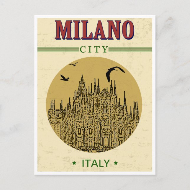 Mailand Italien Duomo di Milano Kunst, Dichtung un Postkarte (Vorderseite)