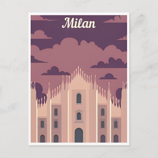 Mailand Italien Duomo di Milano Kunst, Dichtung un Postkarte (Vorderseite)