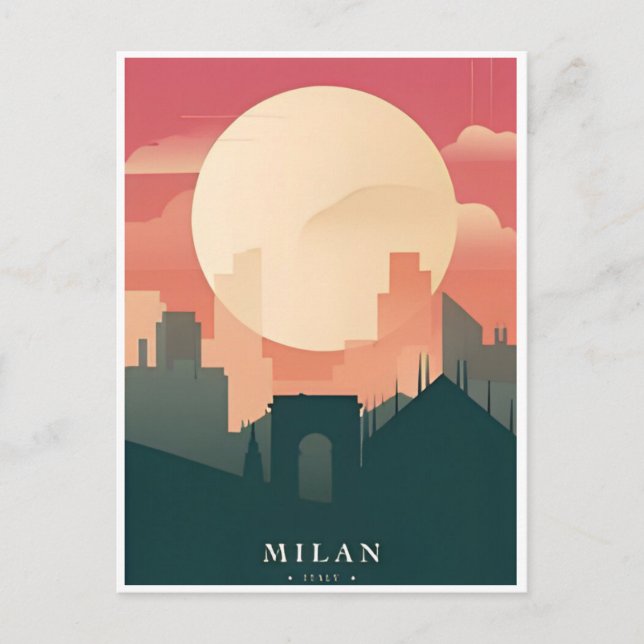 Mailand Italien Duomo di Milano Kunst, Dichtung un Postkarte (Vorderseite)