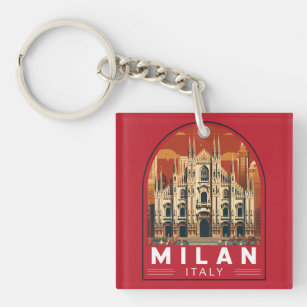 Mailand Italien Duomo di Milano Kunst, Dichtung un Schlüsselanhänger