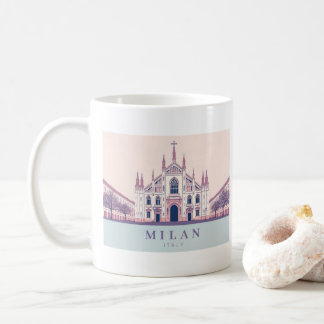 Mailand Italien Duomo di Milano Pastel Travel Kaffeetasse