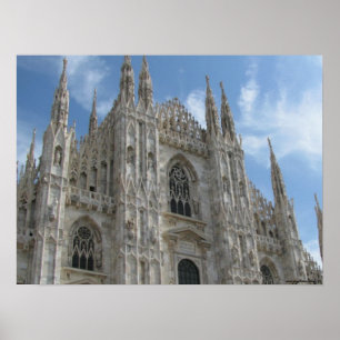 Mailand, Italien Fotoplakat Poster