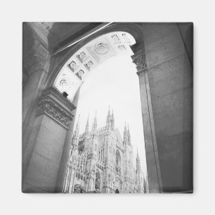 Mailand Italien, Galleria Blick auf den Dom Magnet