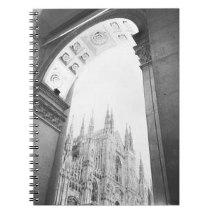 Mailand Italien, Galleria Blick auf den Dom Notizblock