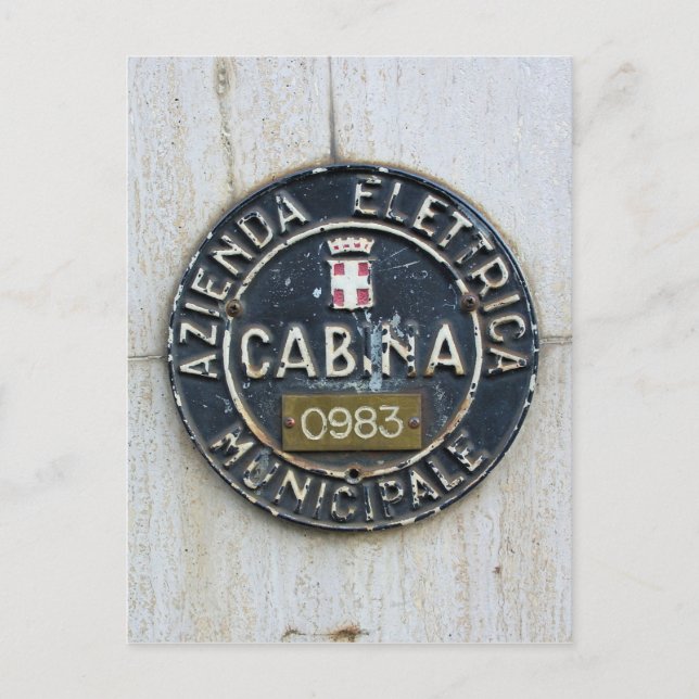 Mailand, Italien Postkarte (Vorderseite)