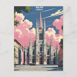 Mailand Italien Reise Kunst – Dom Kathedrale Stadt Feiertagspostkarte