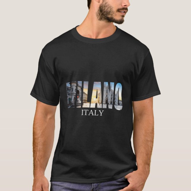 Mailand Italien T-Shirt (Vorderseite)