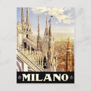 Mailand, Italien vintage Reise Bildpostkarte Postkarte
