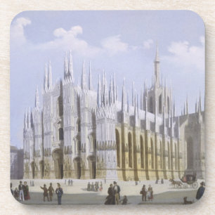 Mailand-Kathedrale 'von den Ansichten von Mailand Getränkeuntersetzer