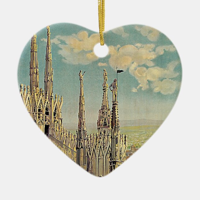Mailand Keramik Ornament (Vorne)
