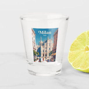 Mailand, Lombardei, Italien Schnapsglas